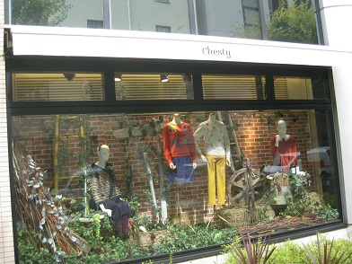 chesty(チェスティ)南の西側ウインドウ